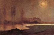 Piet Mondrian Summer night oil